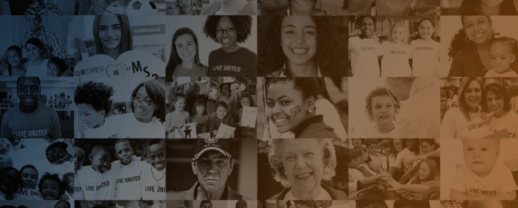 collage of images for united way broward